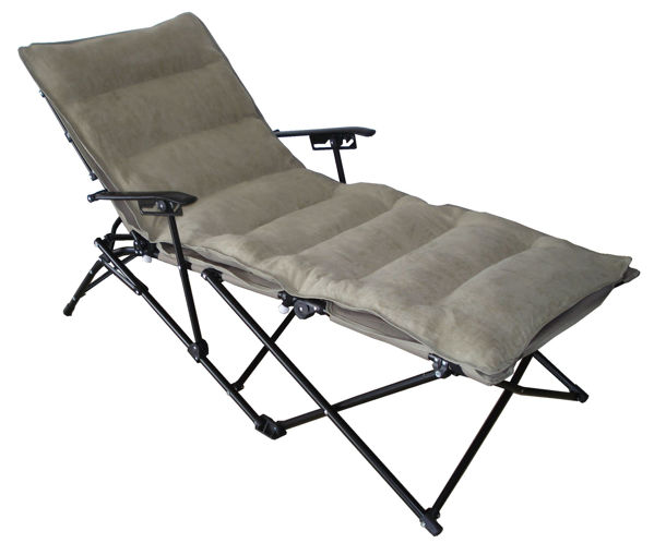 Picture of Folding Chaise Lounge Chair - Sage