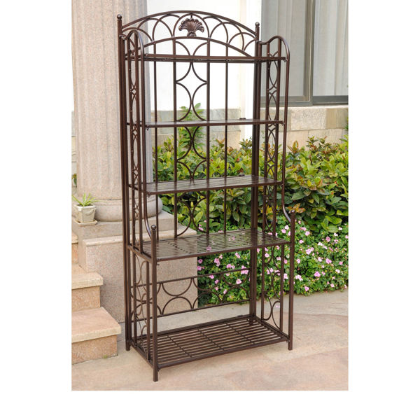 Picture of Iron 5-Tier Bakers Rack - Bronze
