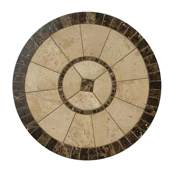 Paragon Casual Freesia 42 Round Table Top, Outdoor Round Table Top