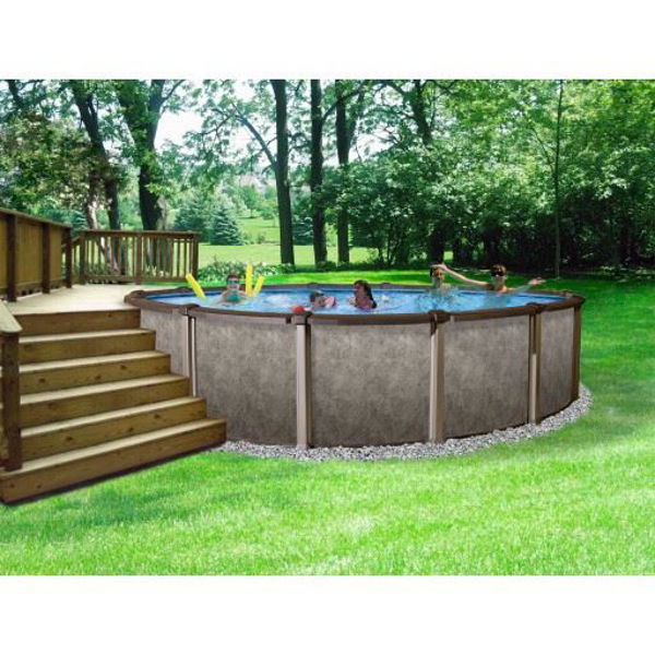 Oval 54 Deep Above Ground Swimming Pool, 15 X 30 Above Ground Pool