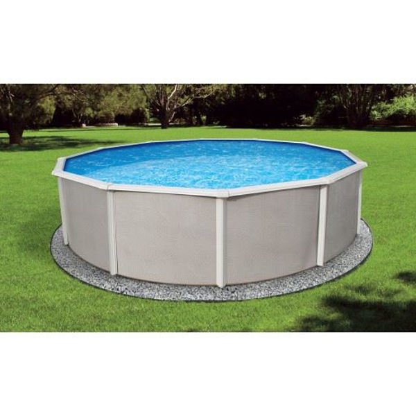 Picture of Belize Steel Pool27" Round 48"