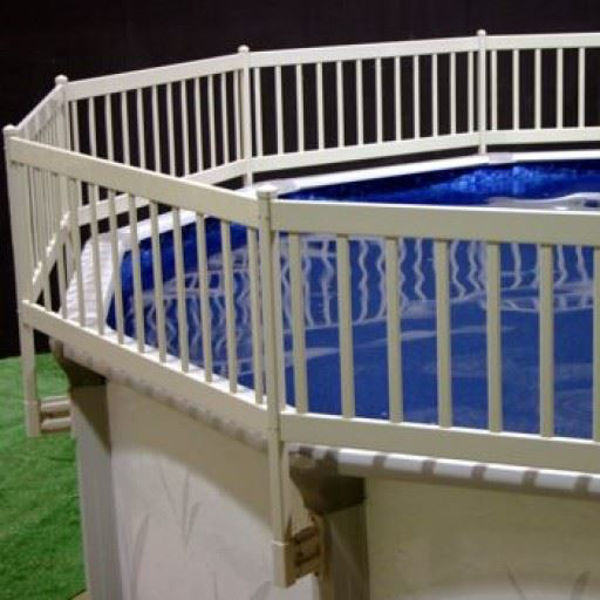 Picture of Above Ground Premium Resin 24" Tall Taupe Pool Fence - Base Kit ( A )