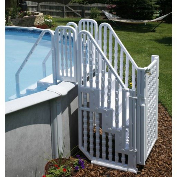 Picture of Complete Stair Entry System W/Gate