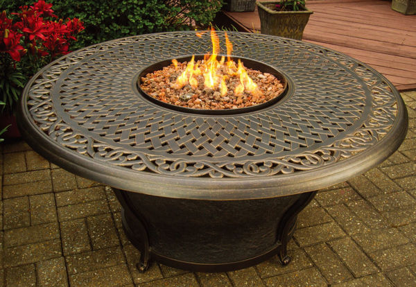 Patio 48 X 24 Inch Charleston, 48 Inch Fire Pit Table Cover