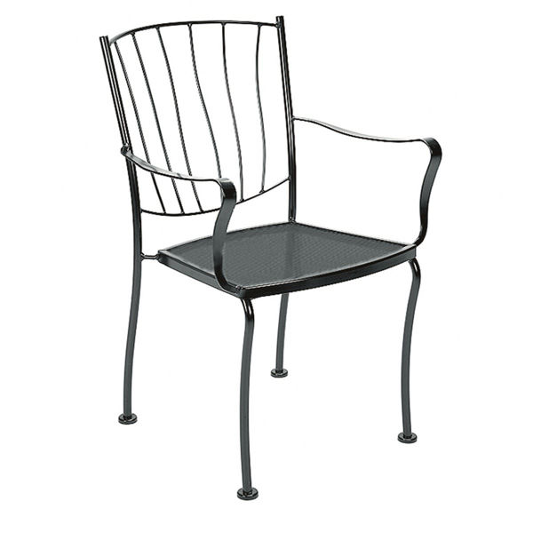 Picture of Woodard Aurora Dining Arm Chair - Stackable