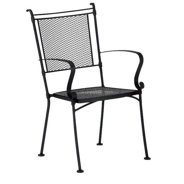 Picture of Woodard Bradford Dining Arm Chair - Stackable