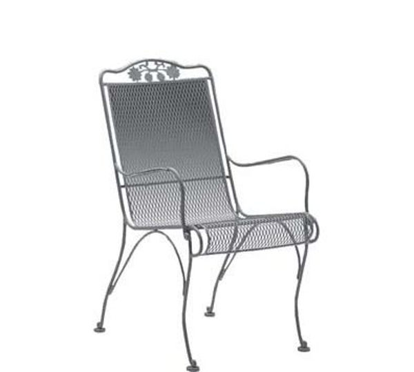 Picture of Woodard Briarwood High - Back Dining Arm Chair
