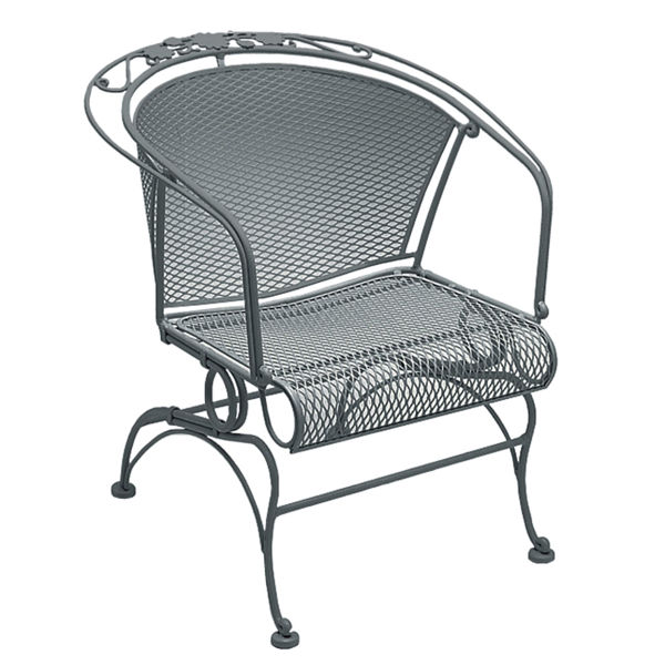 Picture of Woodard Briarwood Coil Spring Barrel Chair
