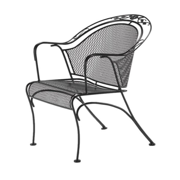 Picture of Woodard Windflower Barrel Dining Chair
