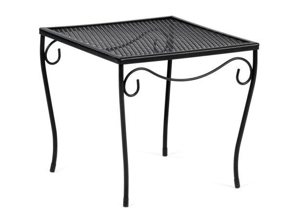 Picture of Woodard Mesh Wrought Iron Large Square End Table