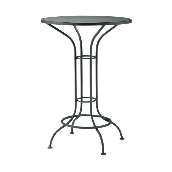 Picture of Woodard Mesh Wrought Iron 30 Round Bar Height Table
