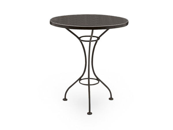 Picture of Woodard Mesh Wrought Iron 30 Round Top Bistro Table