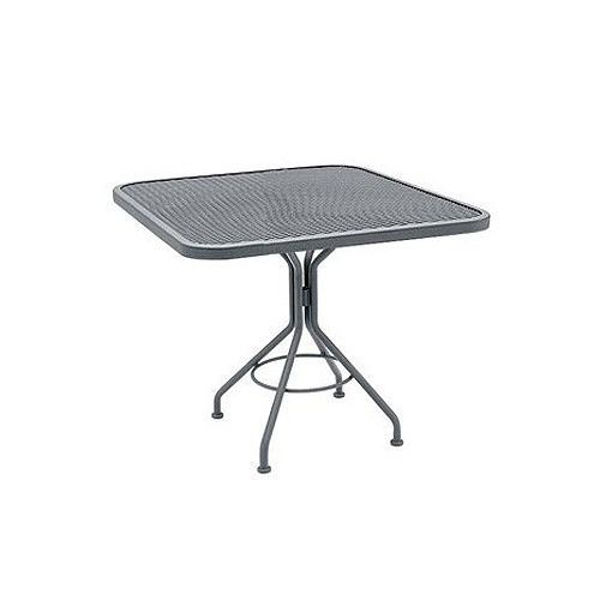 Picture of Woodard Wrought iron 30 Square Bistro Table With Universal Base