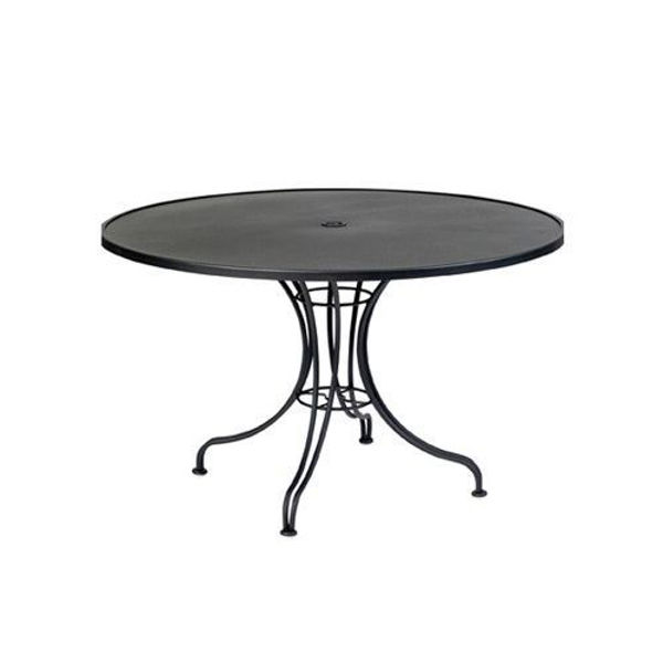Picture of Woodard Wrought iron 36 Round Umbrella Table With Universal Base