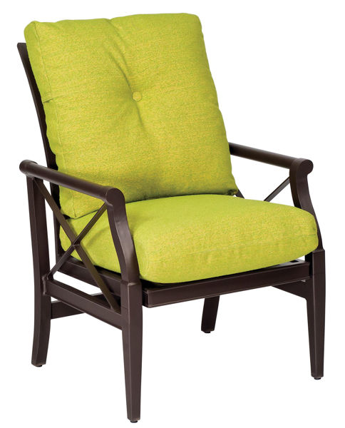 Picture of Woodard Andover Cushion Rocking Dining Arm Chair