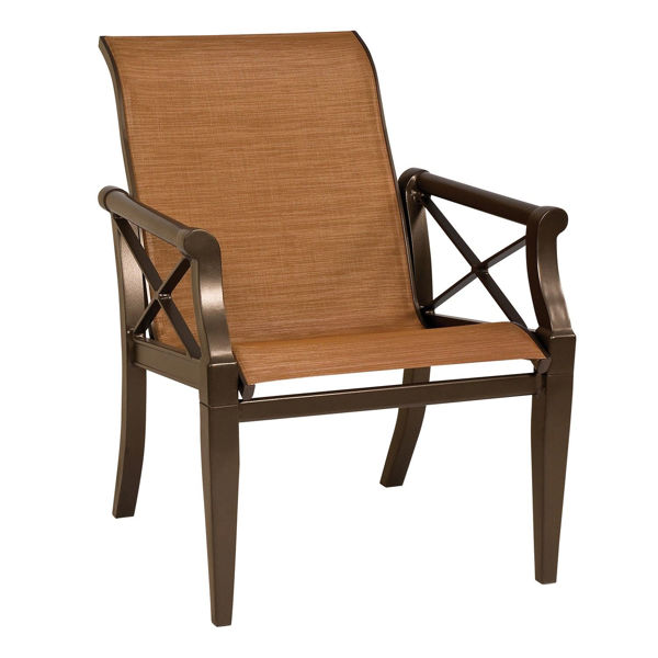Picture of Woodard Andover Sling Dining Arm Chair