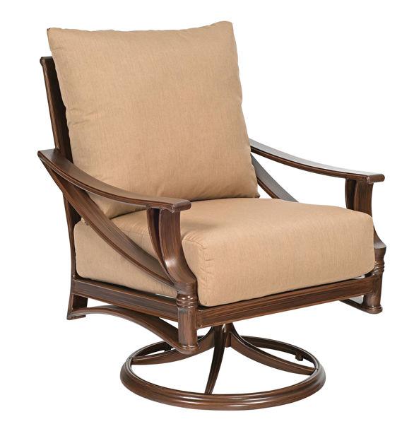 Picture of Woodard Arkadia Cushion Swivel Rocking Lounge Chair