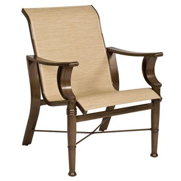 Picture of Woodard Arkadia Sling Dining Arm Chair