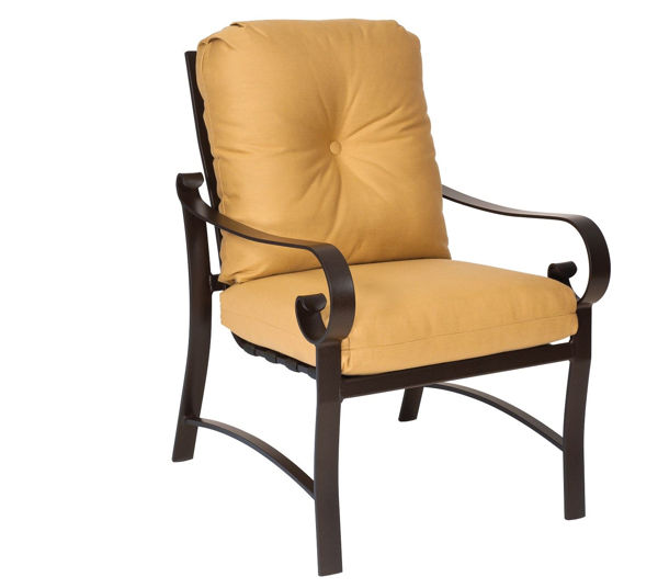 Picture of Woodard Belden Cushion Dining Arm Chair