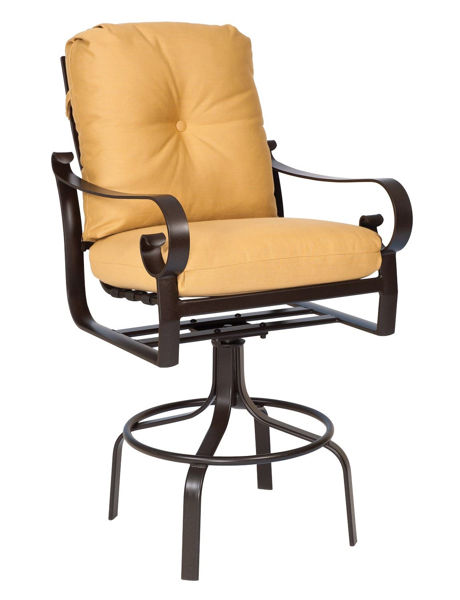 Picture of Woodard Belden Cushion Swivel Bar Stool