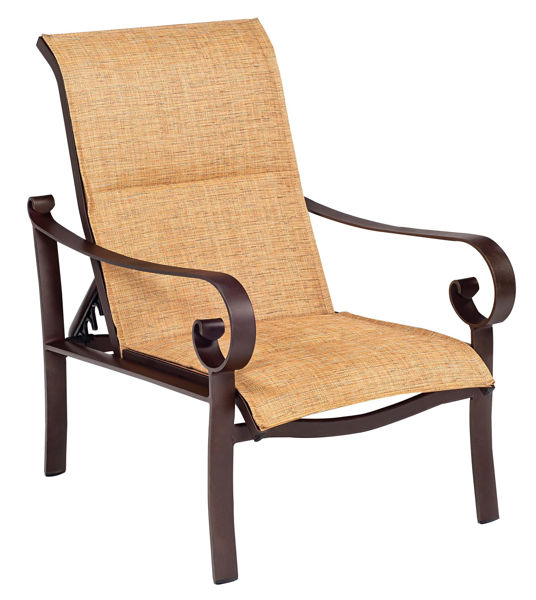 Picture of Woodard Belden Padded Sling Adjustable Lounge Chair