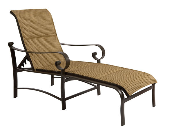 Picture of Woodard Belden Padded Sling Adjustable Chaise Lounge