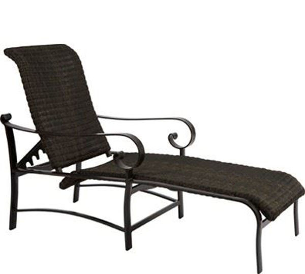 Picture of Woodard Belden Woven Adjustable Chaise Lounge