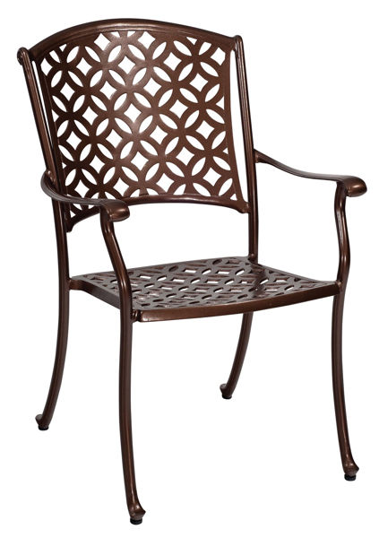 Picture of Woodard Casa Dining Arm Chair