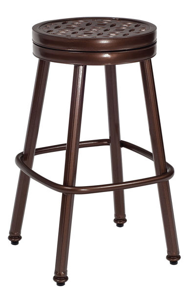 Picture of Woodard Casa Round Swivel Bar Stool