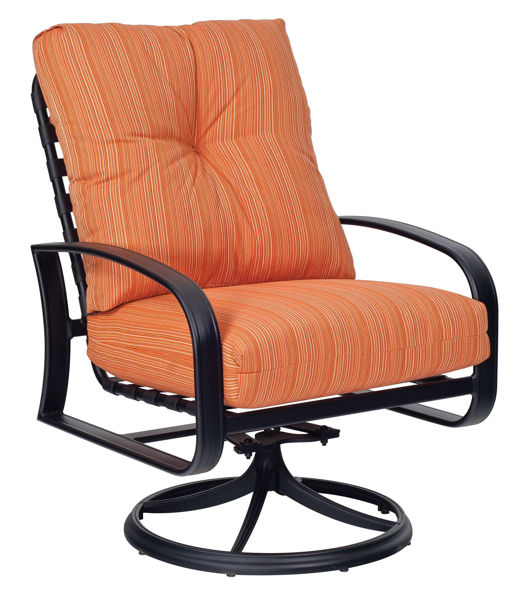 Picture of Woodard Cayman Isle Cushion Swivel Rocking Lounge Chair