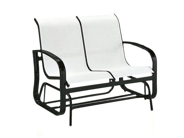 Picture of Woodard Cayman Isle Padded Sling Love Seat Glider