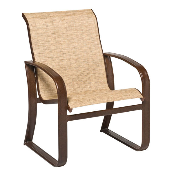Picture of Woodard Cayman Isle Sling Dining Arm Chair