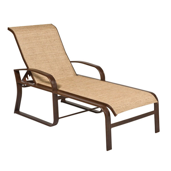 Picture of Woodard Cayman Isle Sling Adjustable Chaise Lounge