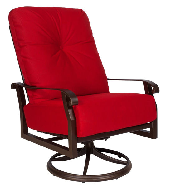 Picture of Woodard Cortland Cushion Extra Large Swivel Rocker Lounge Chair