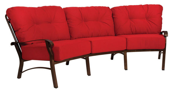 Picture of Woodard Cortland Cushion Crescent Sofa