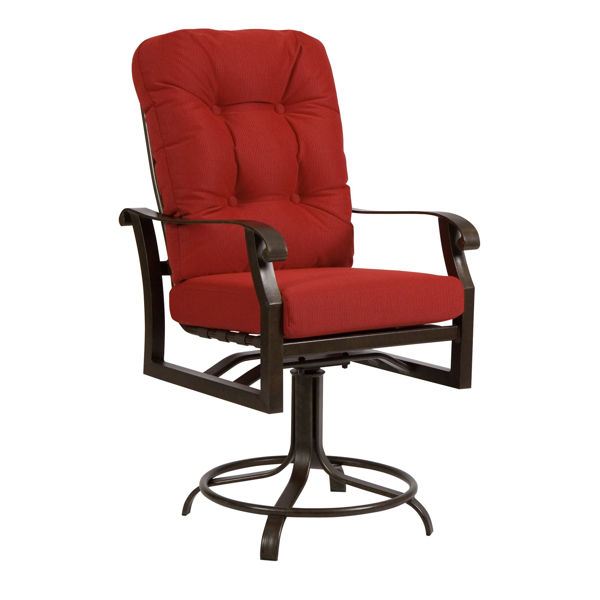 Picture of Woodard Cortland Cushion Swivel Counter Stool