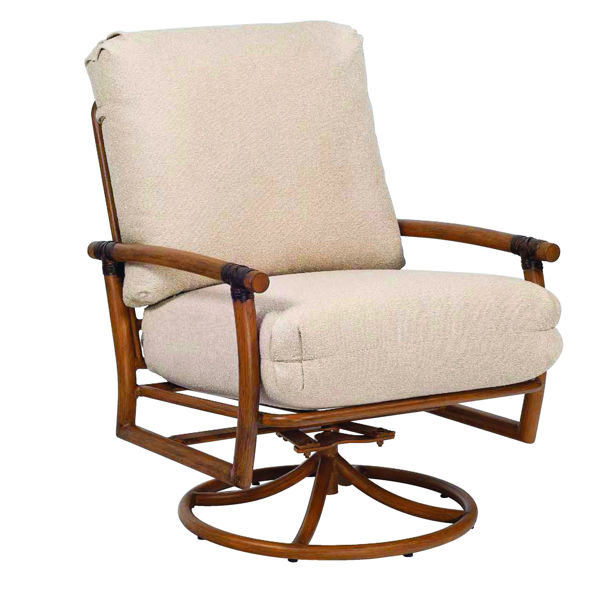 Picture of Woodard Glade Isle Cushion Swivel Rocking Lounge Chair