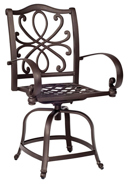 Picture of Woodard Holland Swivel Counter Stool