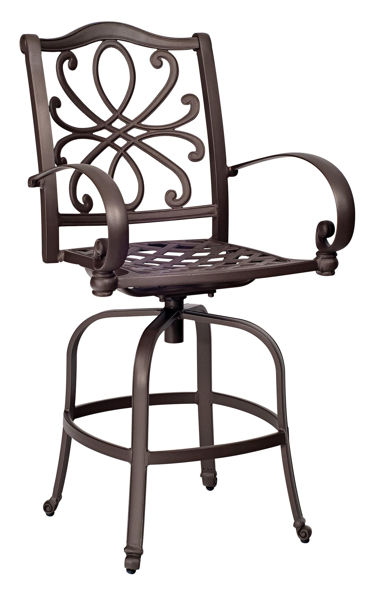 Picture of Woodard Holland Swivel Bar Stool