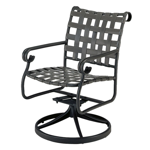 Picture of Woodard Ramsgate Swivel Rocker Dining Arm Chair