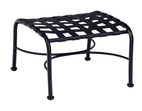 Picture of Woodard Ramsgate Ottoman With Cushion