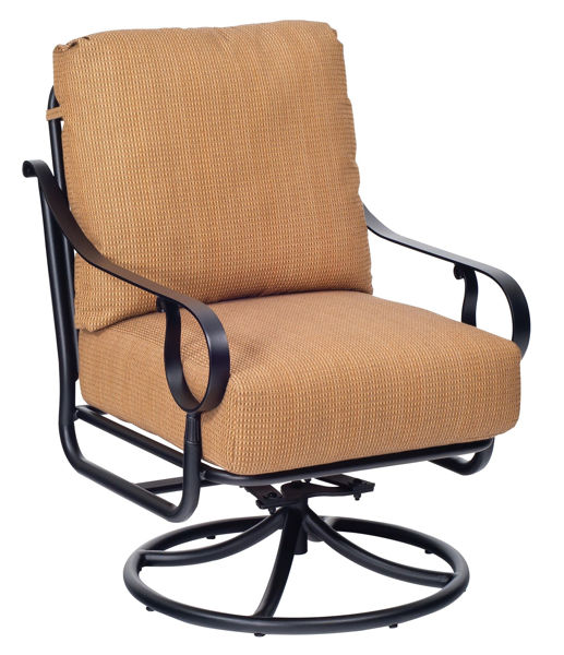 Picture of Woodard Ridgecrest Cushion Swivel Rocking Lounge Chair