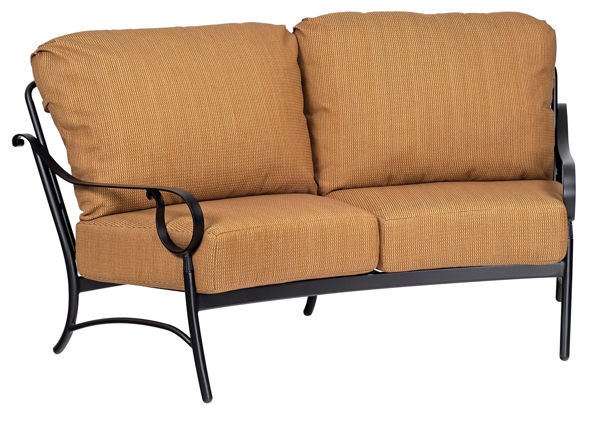 Picture of Woodard Ridgecrest Cushion Crescent Love Seat