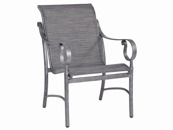 Picture of Woodard Ridgecrest Sling Dining Arm Chair