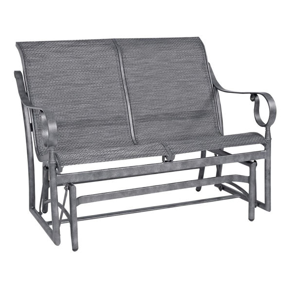 Picture of Woodard Ridgecrest Sling Love Seat Glider