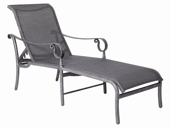 Picture of Woodard Ridgecrest Sling Adjustable Chaise Lounge
