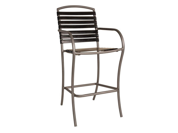Picture of Woodard Rivington Strap Bar Stool