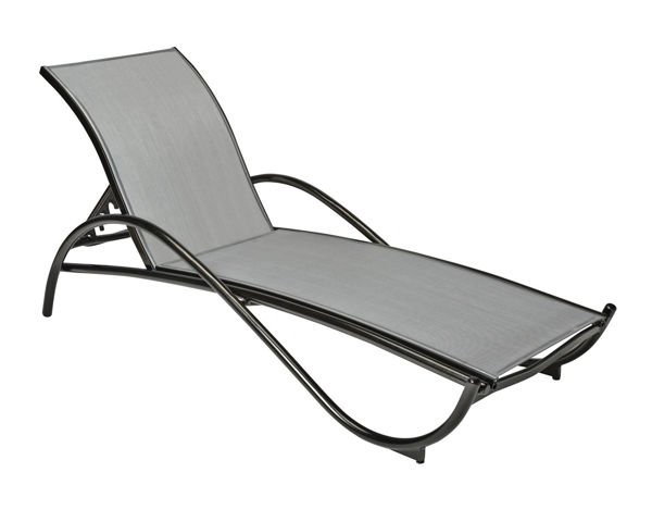 Picture of Woodard Tribeca Adjustable Chaise Lounge - Stackable