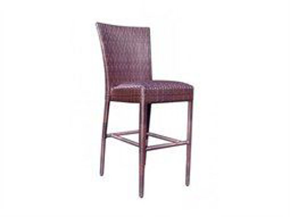 Picture of Woodard All Weather Padded Seat Counter Stool without Arms