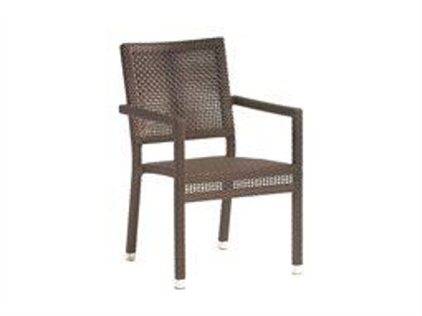 Picture of Woodard All Weather Miami Dining Arm Chair